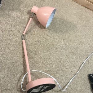 pink touch lamp